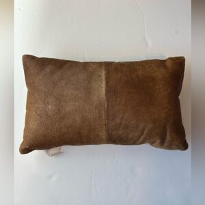 Pottery Barn Cow Hide Hair On Hide Pillow
13” x 21”